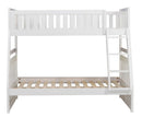 Homelegance Galen Twin/Full Bunk Bed in White B2053TFW-1* image